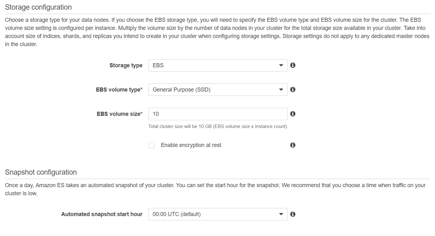 step 2: Configure cluster