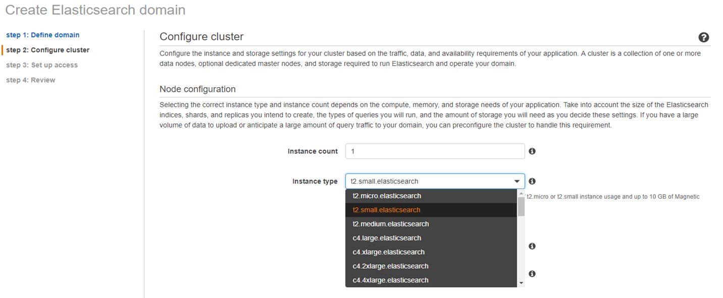 step 2: Configure cluster