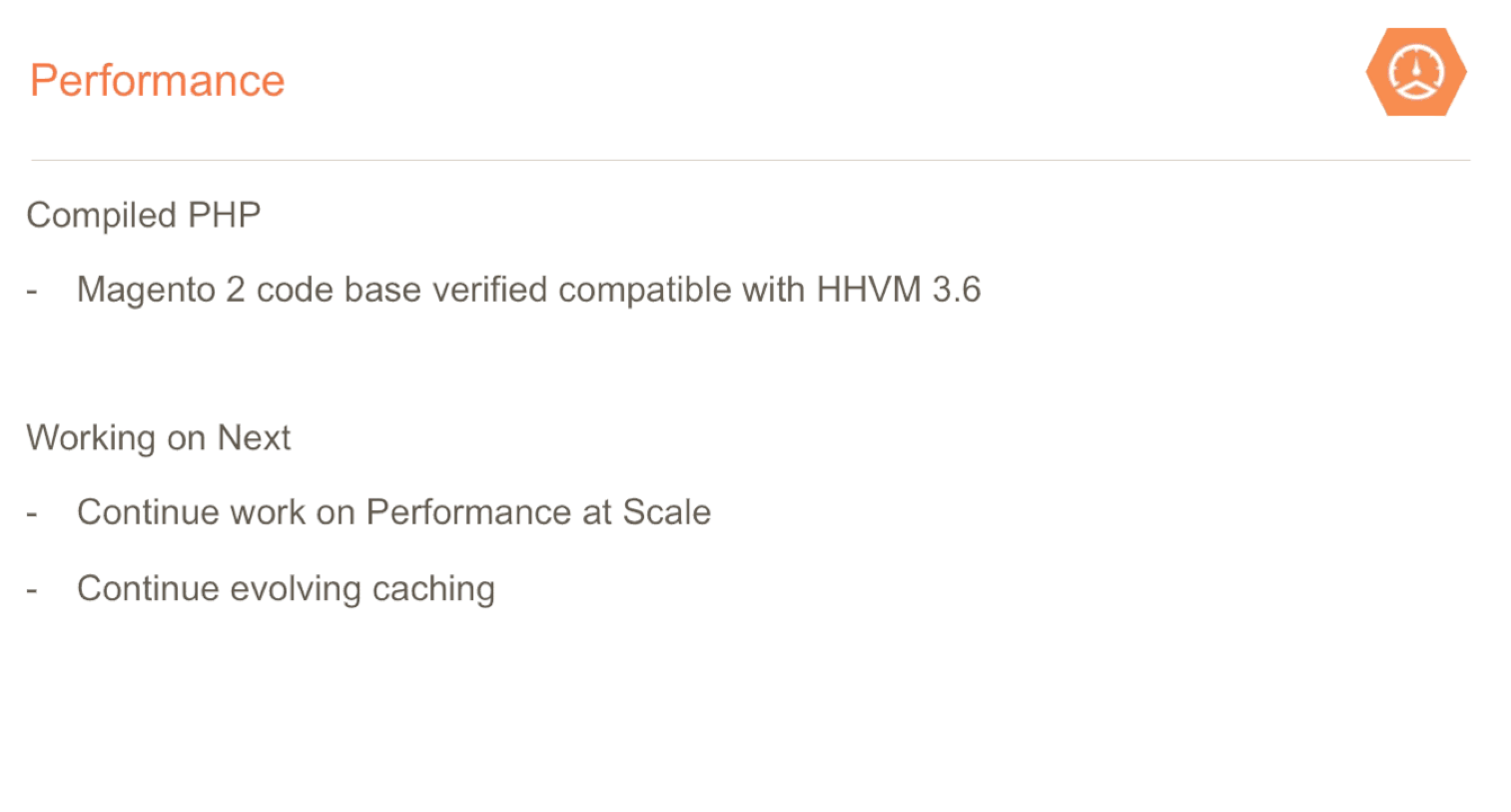 Magento2はHHVM3.6をサポート